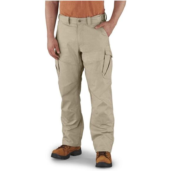 Guide Gear Ripstop Work Cargo Pants Cotton Mens Size 36 x 30 Khaki NEW - Picture 1 of 5